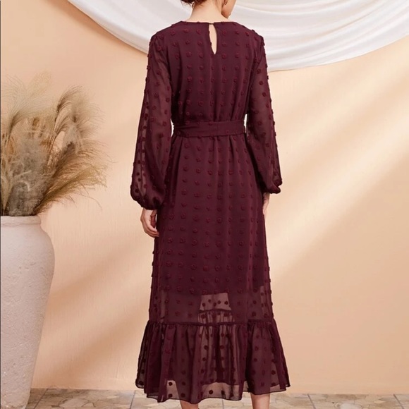 Swiss dot maxi dress - Picture 5 of 5